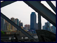 Yuexiu district seen from Haizhu Bridge above Pearl River.